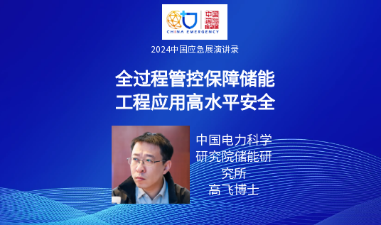 要点+实录｜新能源+储能清静包管手艺专场活动（上）（2024中国应急展回首） 新闻资讯 第11张
