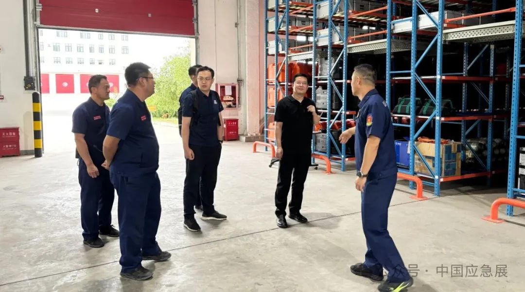 2025中国应急展组委会在银川调研国家矿山应抢救援国能宁煤队 新闻资讯 第2张